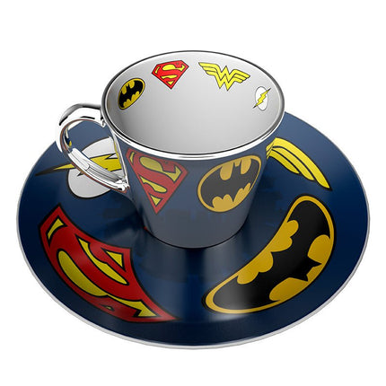 ABYSTYLE DC COMICS - Set Tazza "Specchio" e Piattino: "Logo"