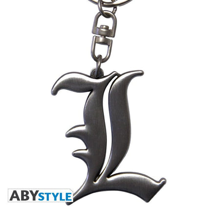 ABYSTYLE DEATH NOTE - Portachiavi 3D "Simbolo L"