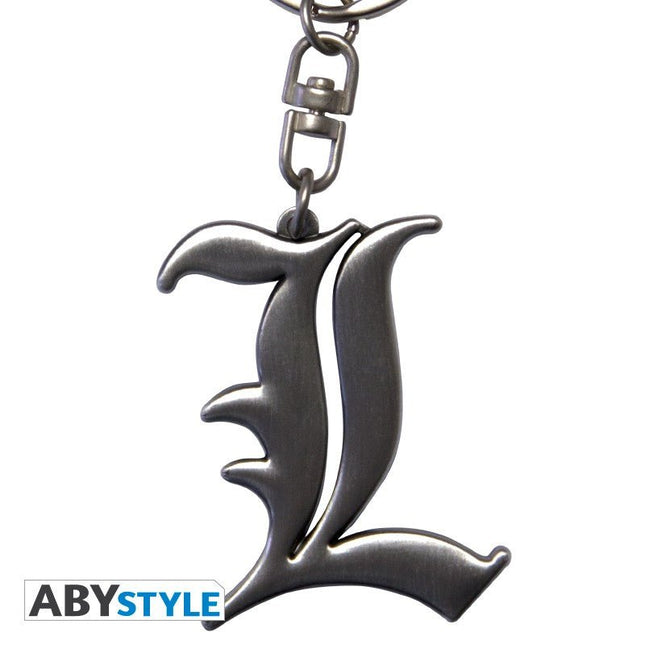 ABYSTYLE DEATH NOTE - Portachiavi 3D "Simbolo L"