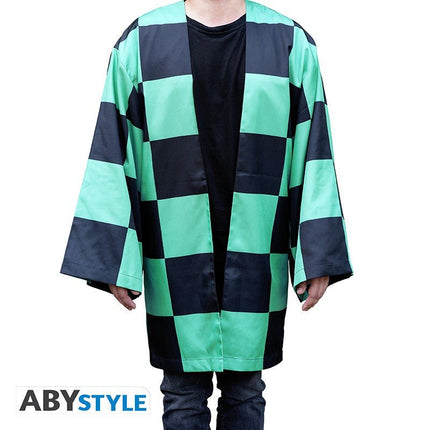 ABYSTYLE DEMON SLAYER - Replica Veste: "Tanjiro Haori"