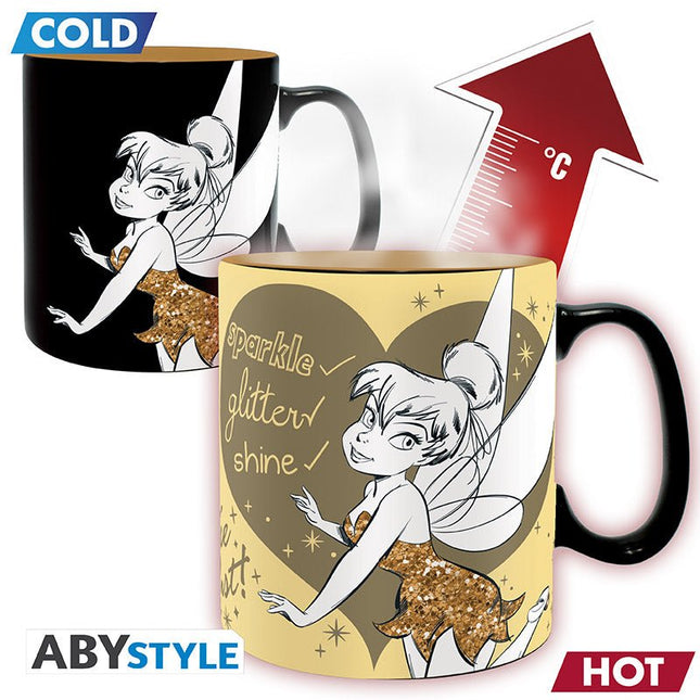 ABYSTYLE DISNEY - Tazza termosensibile 460 ml: "Tinkerbell Sparkle"