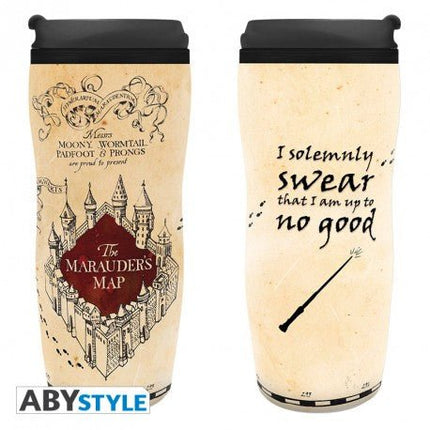 ABYSTYLE HARRY POTTER - Tazza da Viaggio Isotermica: Mappa del malandrino