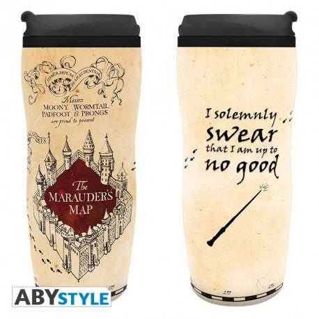 ABYSTYLE HARRY POTTER - Tazza da Viaggio Isotermica: Mappa del malandrino
