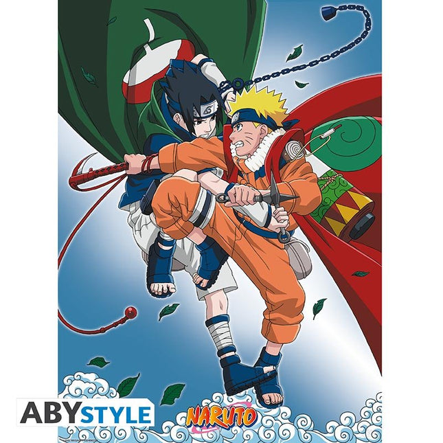 ABYSTYLE NARUTO - POSTER " Naruto vs Sasuke " (52x38Cm)