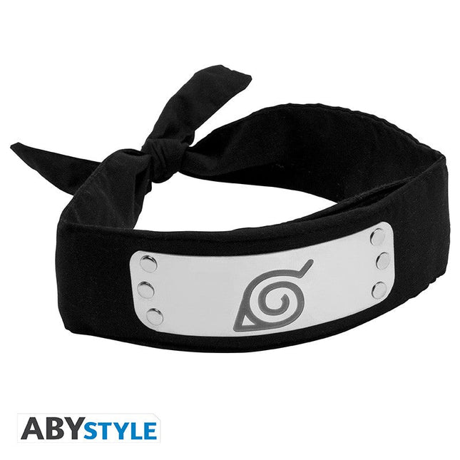 ABYSTYLE NARUTO SHIPPUDEN - Replica Fascia Ninja - Konoha (Black)