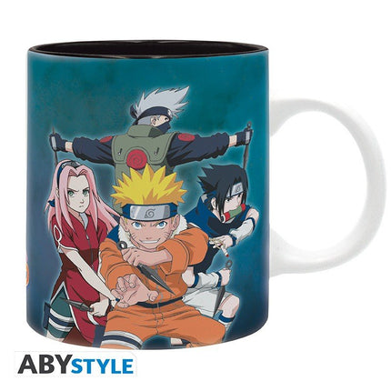 ABYSTYLE NARUTO - Tazza 320 ml: "Team 7 vs Haku / Zabuza"