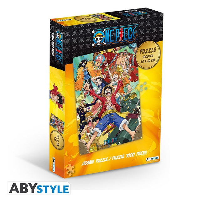 ABYSTYLE ONE PIECE - Jigsaw puzzle 1000 pieces - Straw Hat Crew