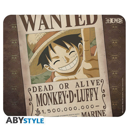 ABYSTYLE ONE PIECE - Mousepad: "Wanted Luffy"