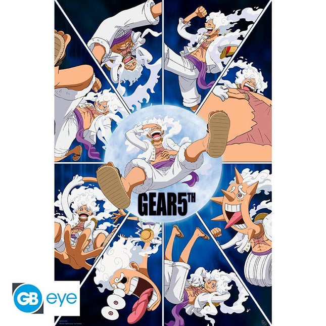 ABYSTYLE ONE PIECE - Poster Maxi: "Gear 5th Looney"