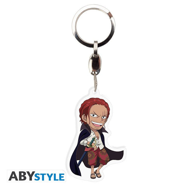 ABYSTYLE ONE PIECE: Red - Portachiavi: "Shanks"