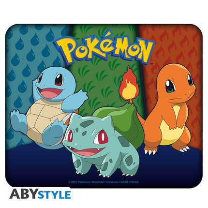 ABYSTYLE POKEMON - Mousepad: "Starters Kanto"