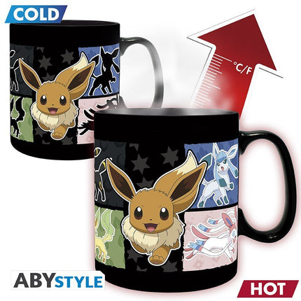 ABYSTYLE POKEMON - Tazza termosensibile 460 ml: "Eevee"
