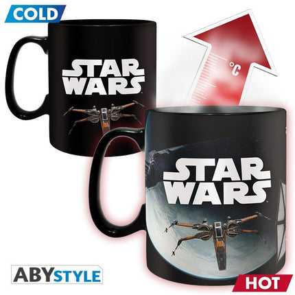 ABYSTYLE STAR WARS - Tazza termosensibile 460 ml: "Space Battle"