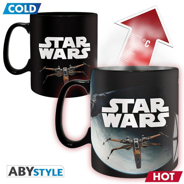 ABYSTYLE STAR WARS - Tazza termosensibile 460 ml: "Space Battle"