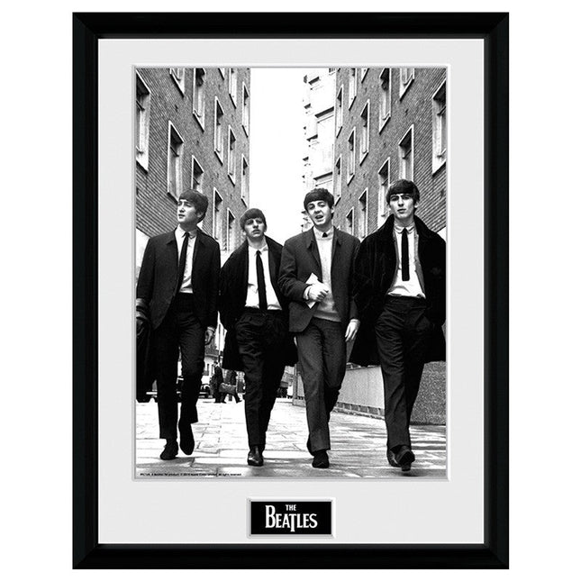 ABYSTYLE THE BEATLES - Poster incorniciato "In London Portrait" (30x40)
