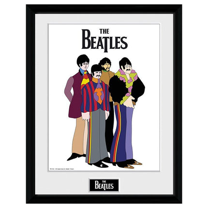 ABYSTYLE THE BEATLES - Poster incorniciato "Yellow Submarine Group" (30x40)