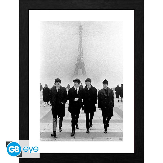 ABYSTYLE THE BEATLES - Stampa Incorniciata (30x40):"Paris"
