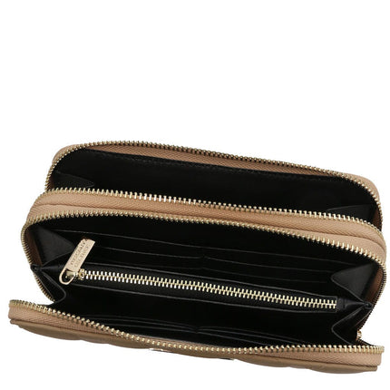 Ada - Double zip around soft quilted leather wallet | TL142349