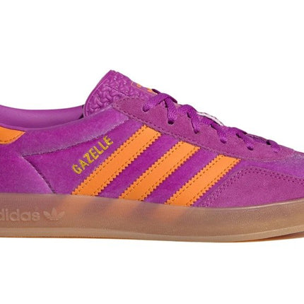 adidas gazelle indoor purple burst velvet (women's)