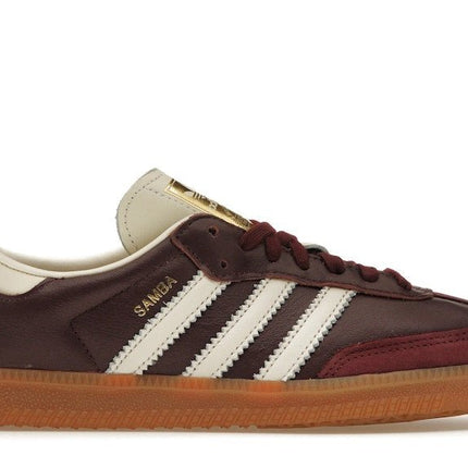 adidas Samba OG Maroon Gold Metallic (Women's)