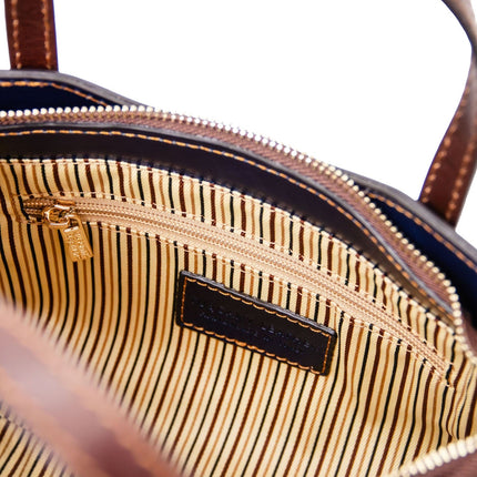 Amelia - Italian leather mini tote bag | TL142406