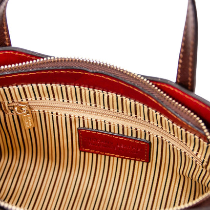 Amelia - Italian leather mini tote bag | TL142406