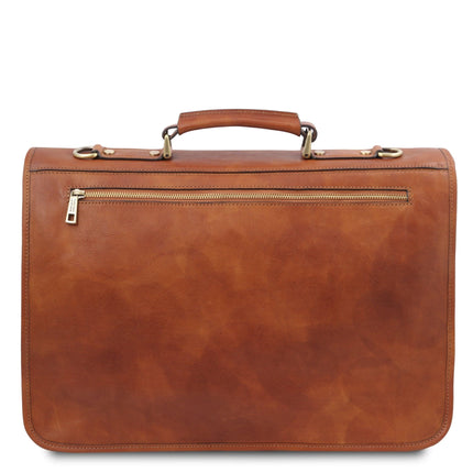 Ancona - Leather messenger bag | TL142073