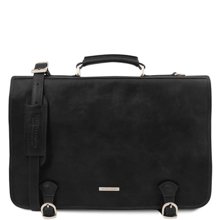 Ancona - Leather messenger bag | TL142073