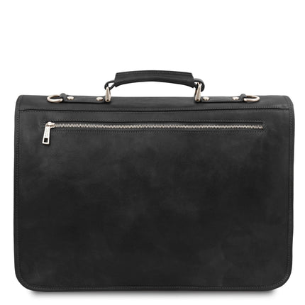 Ancona - Leather messenger bag | TL142073