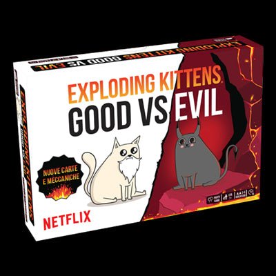 ASMODEE 8634 - Exploding Kittens Good vs Evil ITA
