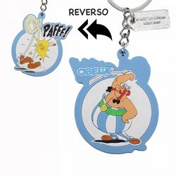 Asterix & Obelix Obelix Keychain reversibile in gomma