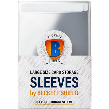 AT - 90202 Beckett Shield Large Storage Sleeves (50 Sleeves)