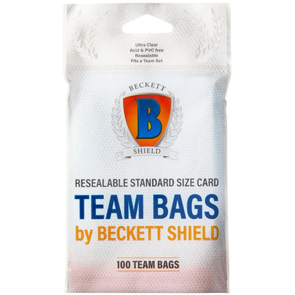 AT - 90302 Beckett Shield Team Bags (100 Sleeves)