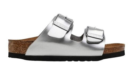 BIRKENSTOCK ARIZONA KIDS BS ELECTRIC METALLIC SILVER