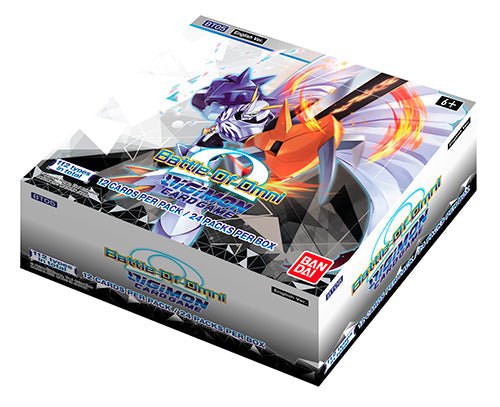 BANDAI Digimon Card Game Battle of Omni display - display 24 buste