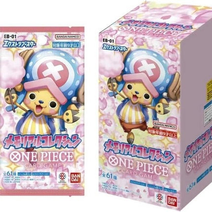 BANDAI ONE PIECE EB - 01 - MEMORIAL COLLECTION DISPLAY (24 buste) - JAP