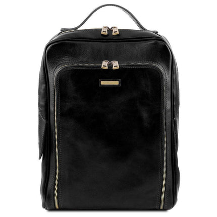 Bangkok - Matte leather laptop backpack | TL141793