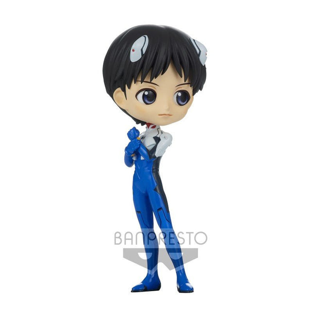 BANPRESTO 18353 - Evangelion: New Theatrical Edition Q Posket - Shinji Ikari Plugsuit Style - (Ver.A)