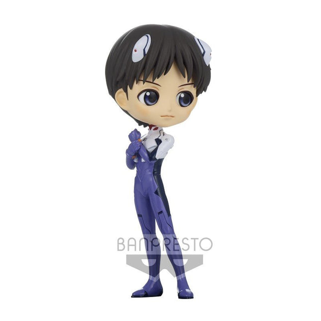 BANPRESTO 18354 - Evangelion: New Theatrical Edition Q Posket - Shinji Ikari Plugsuit Style - (Ver.B)