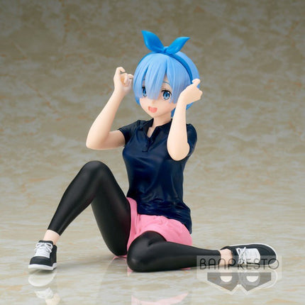 BANPRESTO 18513 - Re:Zero - Starting Life In Another World - Relax Time - Rem Training Style Ver.