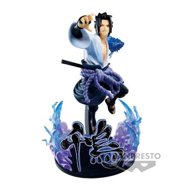 BANPRESTO 88001 - Naruto Shippuden Vibration Stars - Uchiha Sasuke - Special Ver.