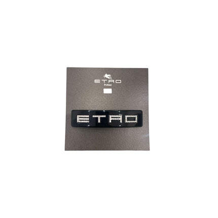 Barretta con Logo Etro Strass