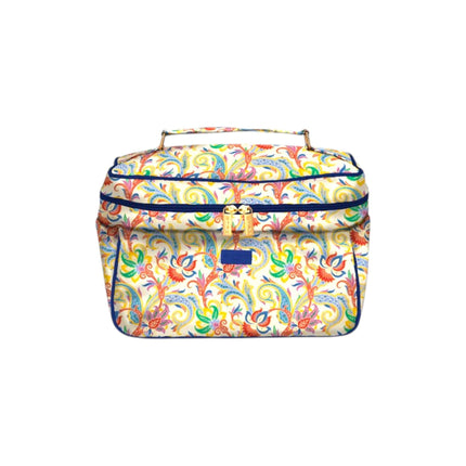 Beauty Case Grande con Elastici e Tasche