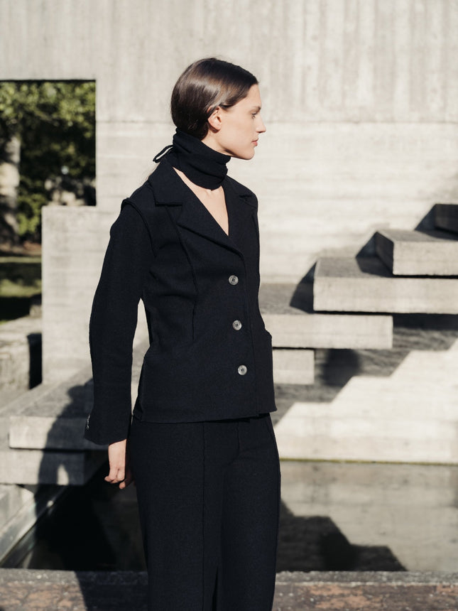 Boiled Wool Bar - Jacket