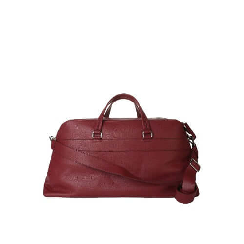 Borsone da Viaggio in Pelle con Tracolla