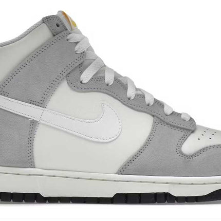 nike dunk high retro sail pure platinum black white