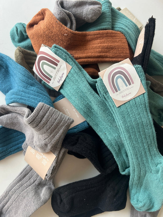 Calzine neonato fino al ginocchio (0 - 3 mesi)