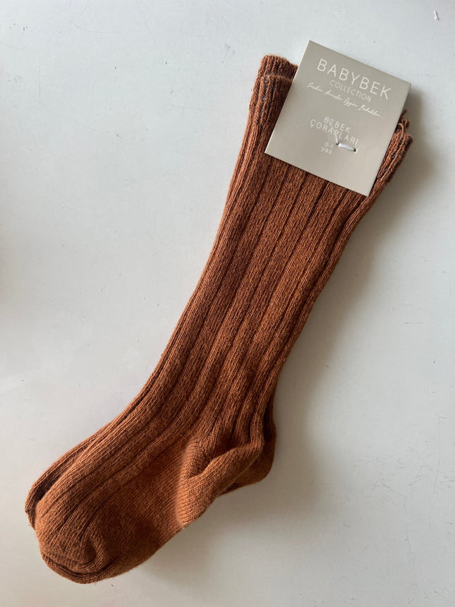 Calzine neonato fino al ginocchio (0 - 3 mesi)