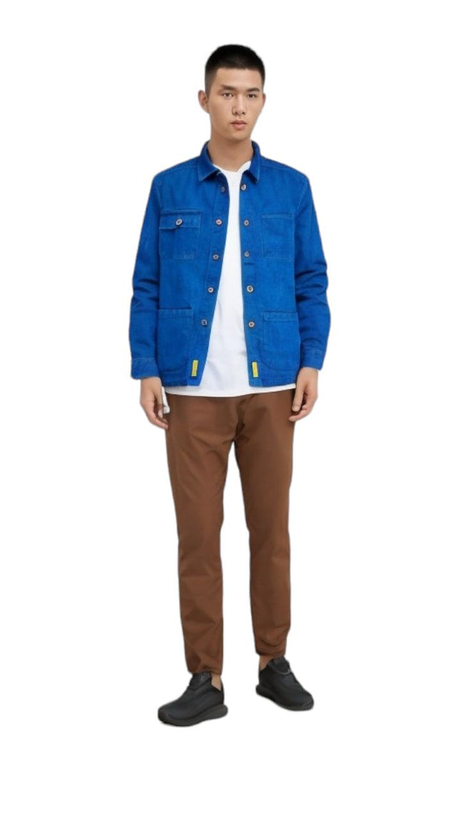 Camicia Alfred Uomo Denim Blue