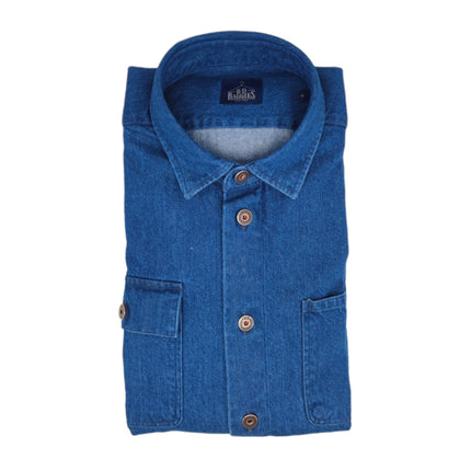 Camicia Alfred Uomo Denim Blue